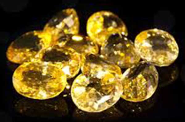 Gemstone Yellow sapphire